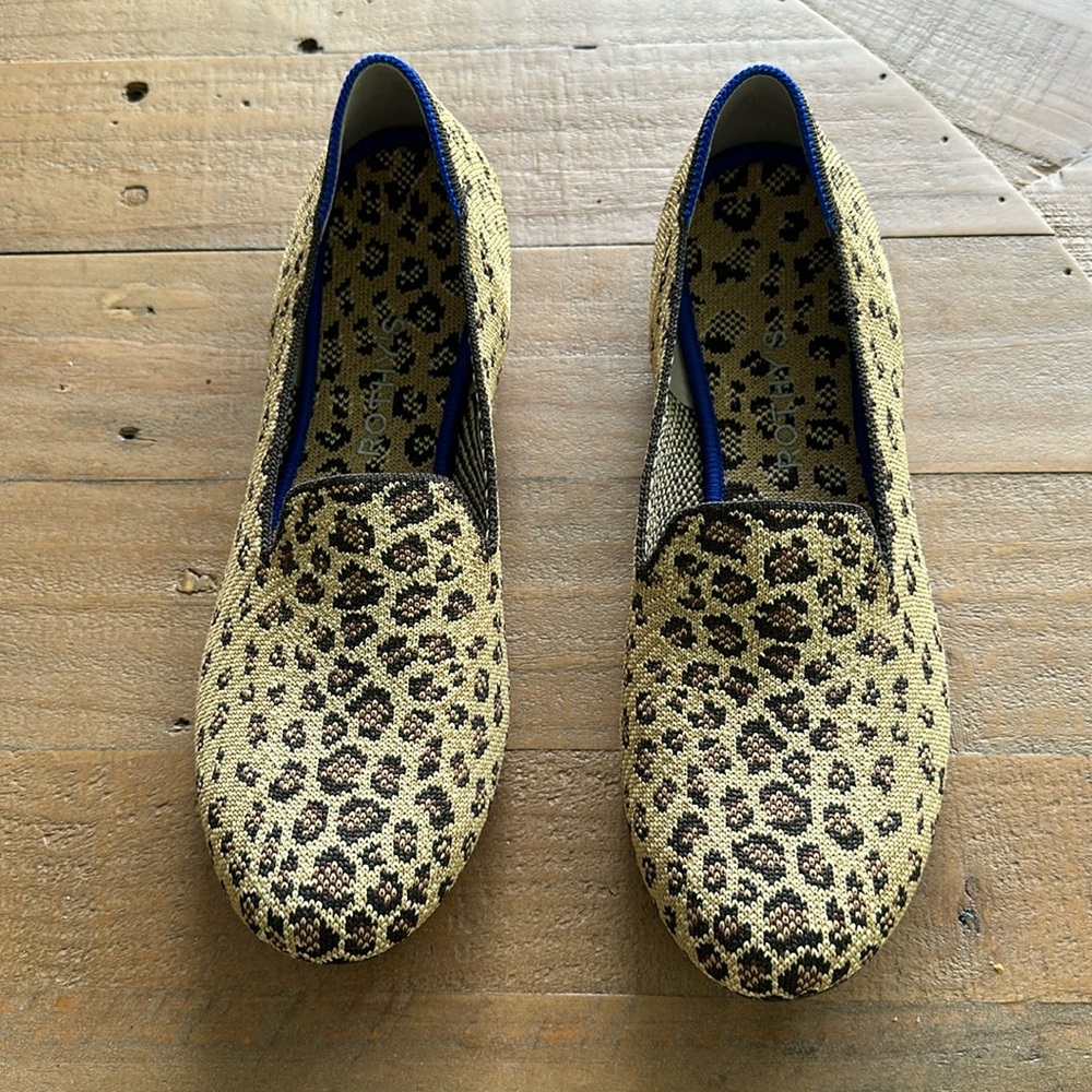NWOT Rothy’s Loafers Cheetah Size 9 New Without Tags The Loafer Animal Print